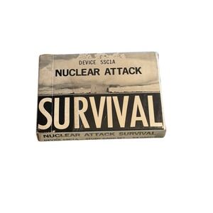 VTG 1969 Nuclear Attack Survival Study Card Set Device 5SC1A US Navy 54 Cards